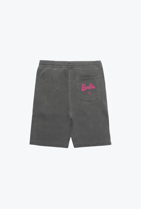 Barbie One Of A Kind Pigment Dye Shorts - Black