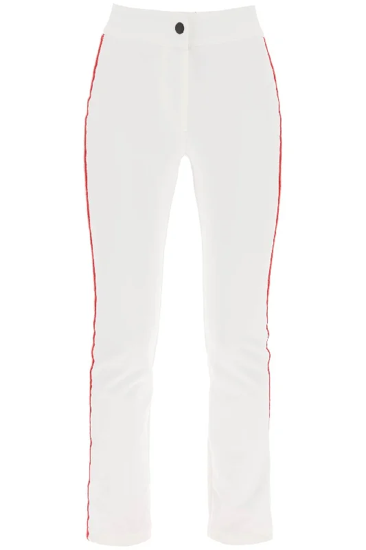 Moncler grenoble sporty pants with tricolor bands 2A000 07 53064 WHITE